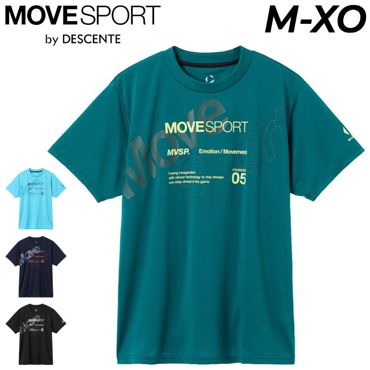 2019年、国体TシャツDESCENTE DESCENTE デサント 半袖 Tシャツ メンズ MOVESPORT ライト