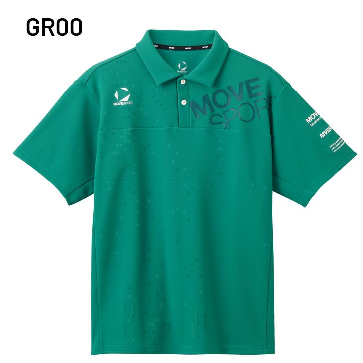 DESCENTE デサント 半袖 ポロシャツ メンズ MOVESPORT SUNSCREEN