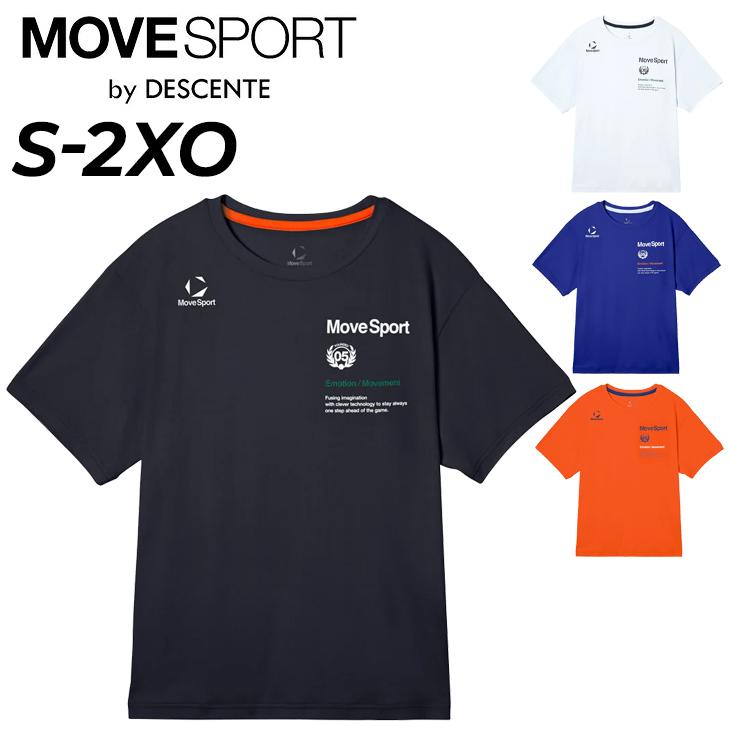 DECENTE Move Sport Tシャツ DESCENTE（デサント） ムーブスポーツ 半袖 Tシャツ メンズ MOVESPORT