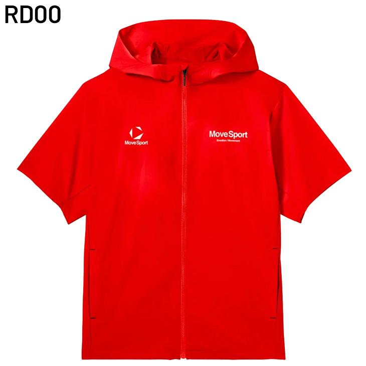 い*な様 DESCENTE デサント MoveSport 赤 S スポーツTシャ MOVESPORT 公式 ムーブスポーツ デサント ワンポイント長袖Tシャツ