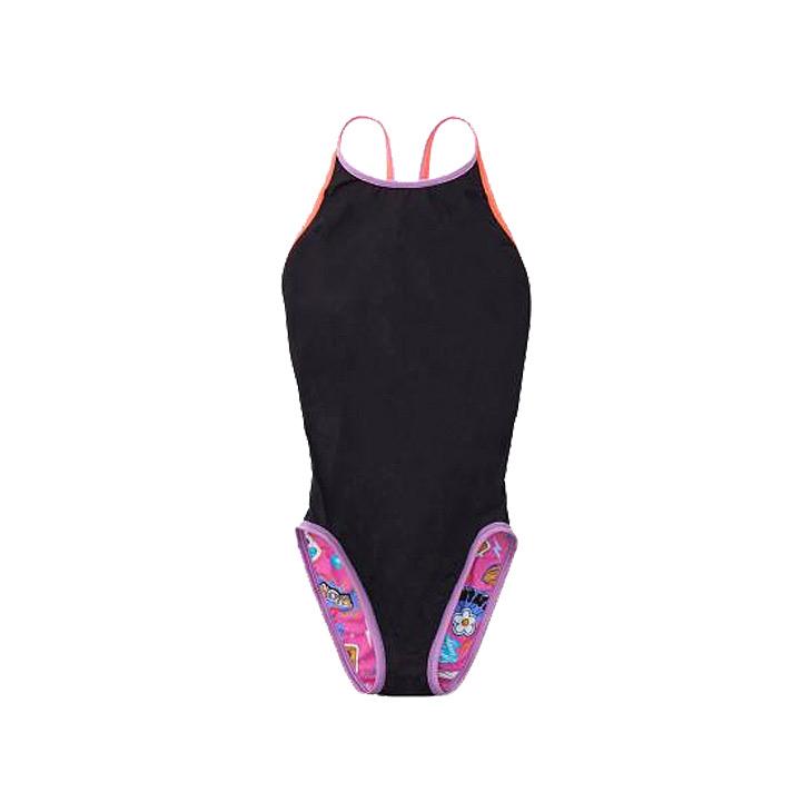 speedo（スピード） ジュニア 水泳 女の子 練習用水着 ワンピース水着