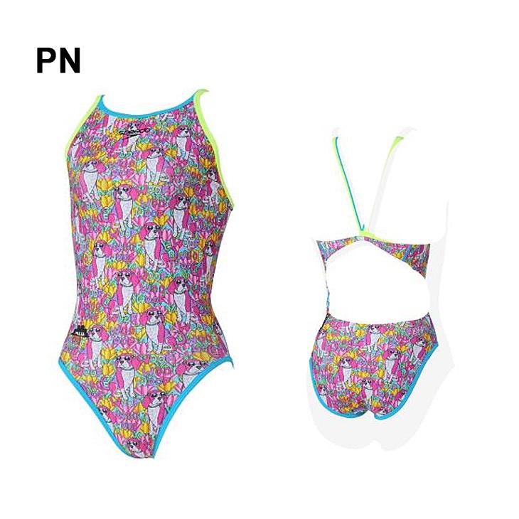 speedo（スピード） ジュニア 水泳 女の子 練習用水着 ワンピース水着