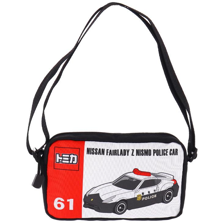 キッズ ショルダーバッグ トミカ パトカー ジュニア 子供用 ポーチ