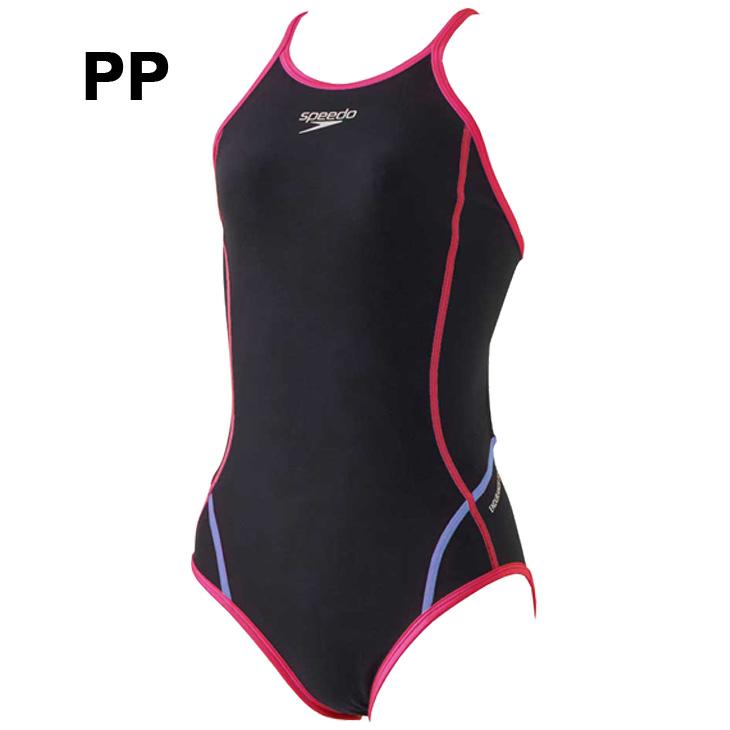 speedo（スピード） レディース 水泳 競泳 練習用水着 プッシュアップ
