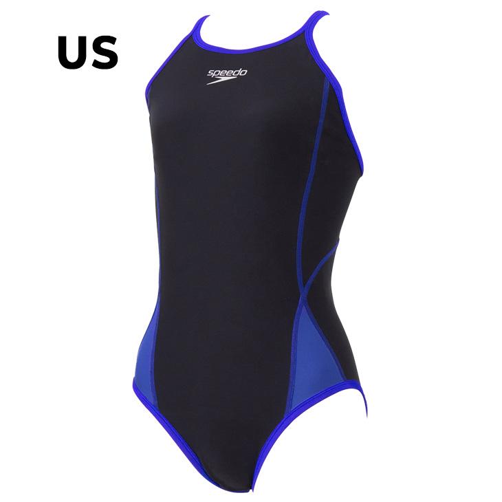 speedo（スピード） レディース 水泳 競泳 練習用水着 プッシュアップ