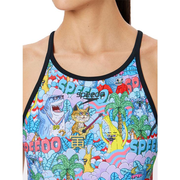 speedo（スピード） レディース 水着 競泳 練習用 モルガトラターンズ