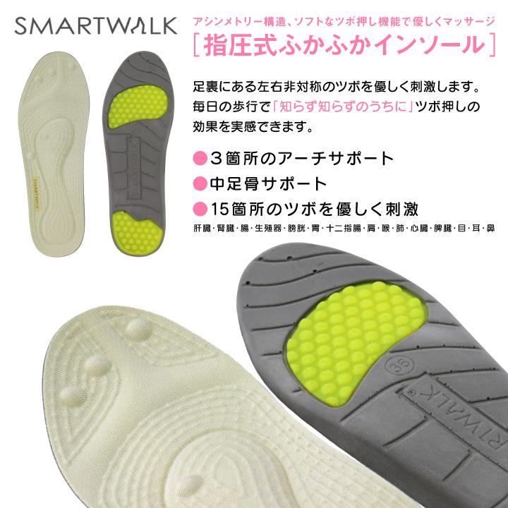 レディースシューズ 紐靴タイプ スマートウォーク SMART WALK