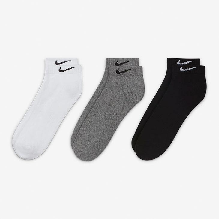 靴下 3足組 ソックス ナイキ Nike エブリデイ クッション ローソックス スポーツソックス メンズ レディース キッズ 21 29 0cm くつした Sx7670 964 Apworld 通販 Paypayモール
