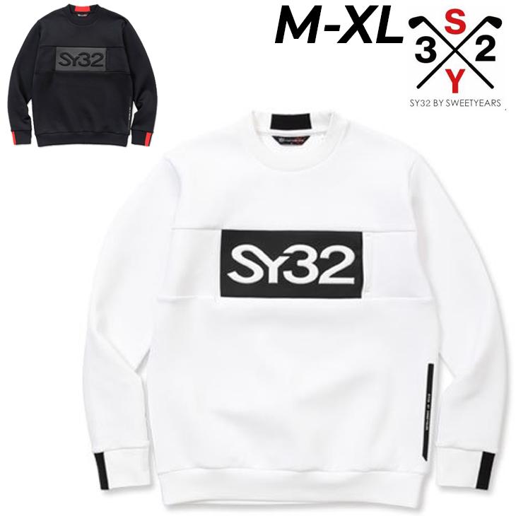 SY32 by SWEET YEARS GOLF スウェットシャツ メンズ 長袖 SY32 by SWEET YEARS GOLF スウェットシャツ メンズ 長袖