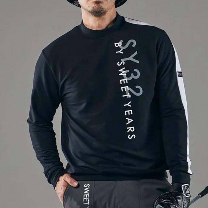 SY32 by SWEET YEARS スウィートイヤーズ 長袖 モックネック SY32 by SWEET YEARS スウィートイヤーズ 長袖 モックネック