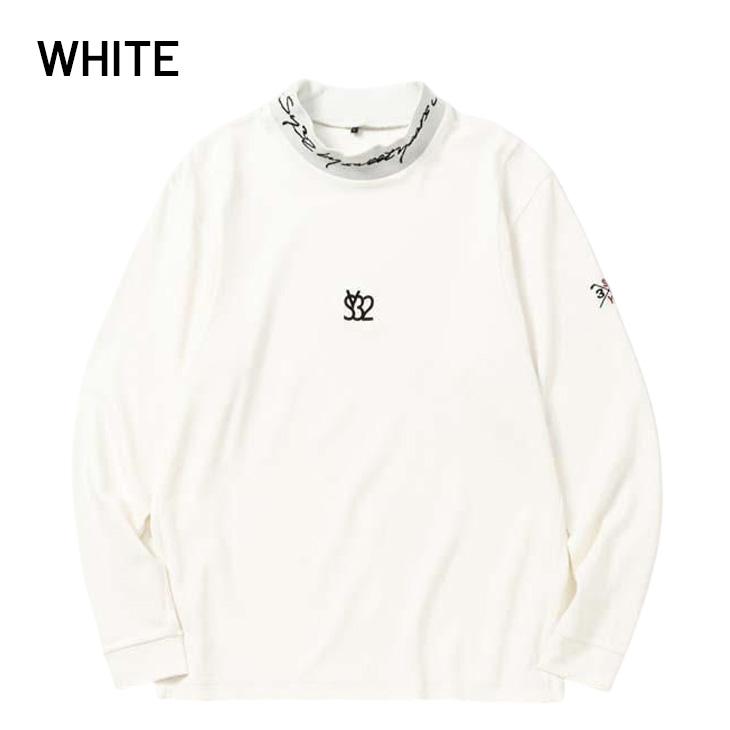 SY32 by SWEET YEARS BY GOLF メンズ 長袖シャツ モックネック ゴルフ