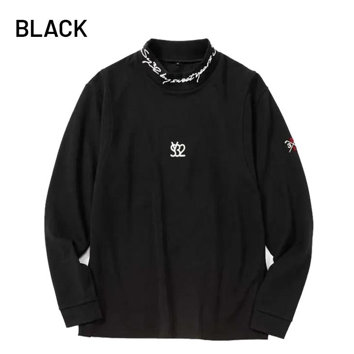 SY32 by SWEETYEARS モックネック SY32 by SWEET YEARS BY GOLF メンズ 長袖シャツ モックネック ゴルフ