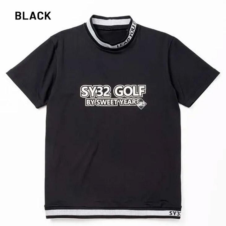 sy32 by sweet years モックネック　半袖　サイズM メンズ　夏 SY32 by SWEET YEARS BY GOLF メンズ 半袖シャツ モックネック