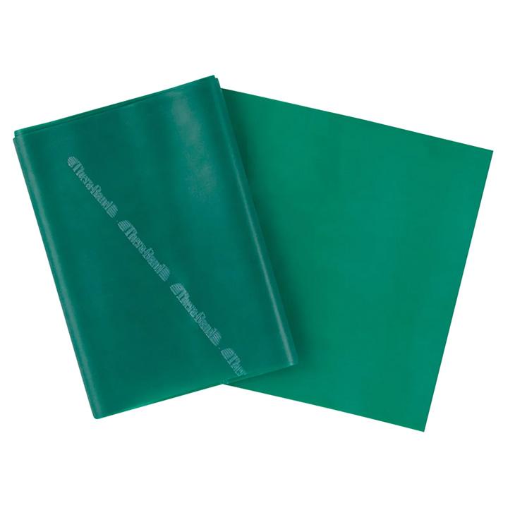 D&M セラバンド トレーニングバンド 初心者向け 強度レベル+1 緑 グリーン 全長1m ディー＆エム THERABAND ビギナー トレーニングゴム /TBE3 | THERABAND | 01