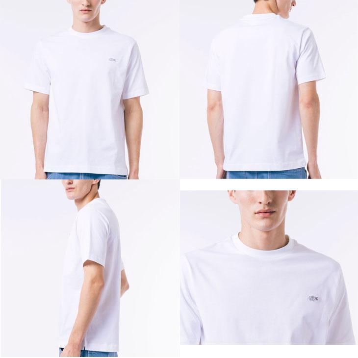 LACOSTE ラコステ 半袖Tシャツ メンズ アウトラインクロック クルー