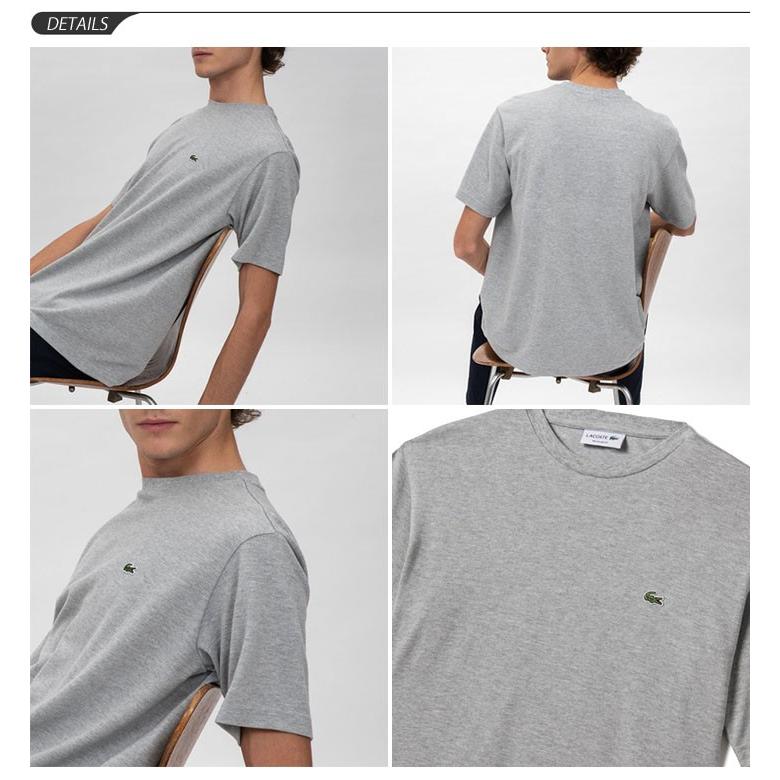 LACOSTE（ラコステ） Tシャツ 半袖 メンズ 鹿の子 クルーネック TEE