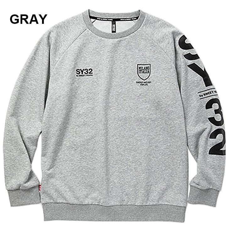 スウェット トレーナー 長袖 メンズ SY32 by SWEET YEARS スウィート