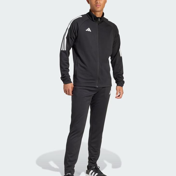 adidas ブラックジャージセットアップ　ズボンSサイズ、上着Mサイズ adidas（アディダス） ジャージ 上下 メンズ ジャケット パンツ
