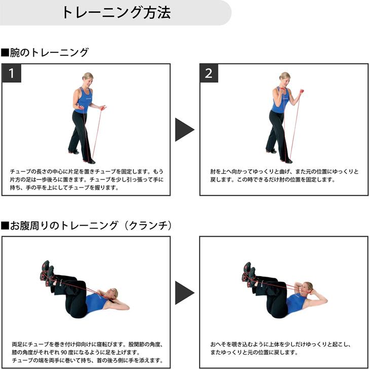 D&M セラバンド トレーニングチューブ ディー＆エム THERABAND セラチューブ 強度レベル-1 黄 イエロー 全長3m マニュアル冊子付 ビギナー /TTB11 | THERABAND | 13