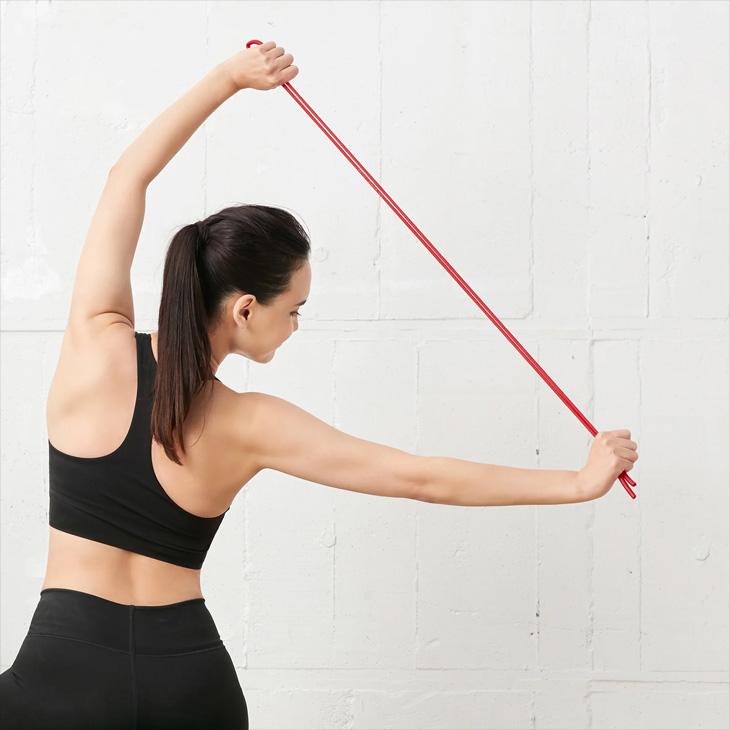 D&M セラバンド トレーニングチューブ 初心者向け ディー＆エム THERABAND セラチューブ 強度レベル+2 黄 イエロー 全長1m /TTE11 | THERABAND | 04