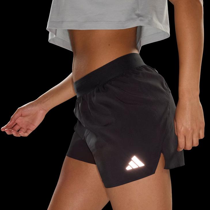 アディダス ショートパンツ レディース ランニングウェア adidas Run Ess Shor W 4インチ丈 インナー付 ランニングパンツ 女性 ジョギング マラソン 陸上 /TX275 | adidas | 07