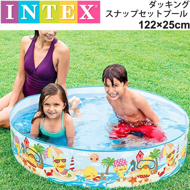 INTEX 家庭用プール 円形 ビニールプール インテックス INTEX社