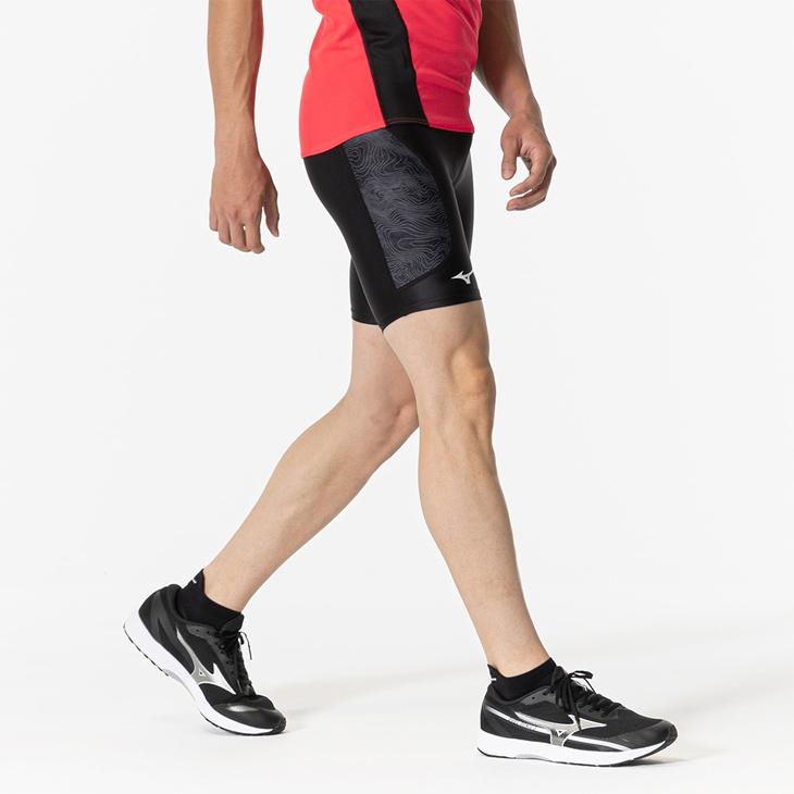MIZUNO ミズノ MTCレーシングタイツハーフ メンズ レディース
