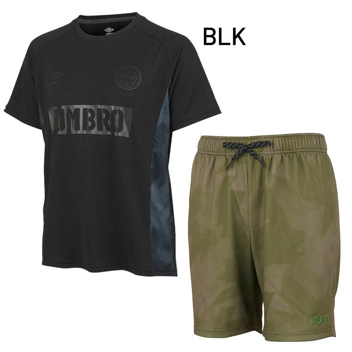 UMBRO セットアップ : 半袖Tシャツ & ハーフパンツ アンブロ Tシャツ ハーフパンツ 上下 セットアップ メンズ