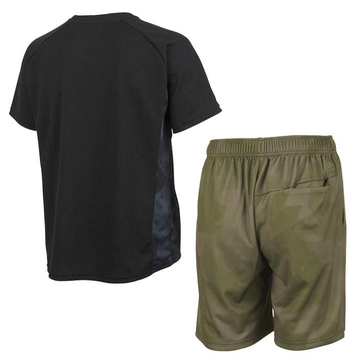 ☆【UMBRO】☆UMBRO TERRY COLLER T & HALF PANTSセッ.ト☆ umbro 半袖Tシャツ ハーフパンツ 上下 メンズ セットアップ