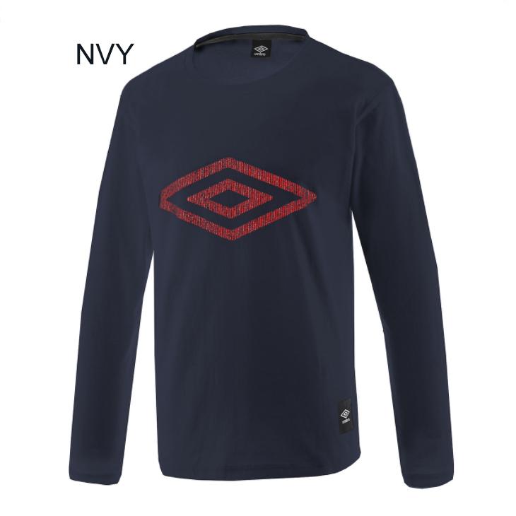 umbro 長袖 Tシャツ メンズ/アンブロ コットンシャツ/スポーツ