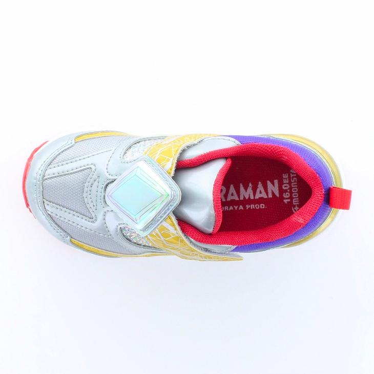 ウルトラマン キッズシューズ LED搭載 光る靴 男の子 14-18cm 子供靴 ムーンスター moonstar キャラクター ボーイズ スニーカー 靴 男児 くつ/UTM-151 | MoonStar | 06