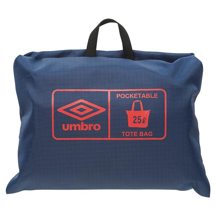 umbro（アンブロ） トートバッグ 手提げ ポケッタブルバッグ 約25L