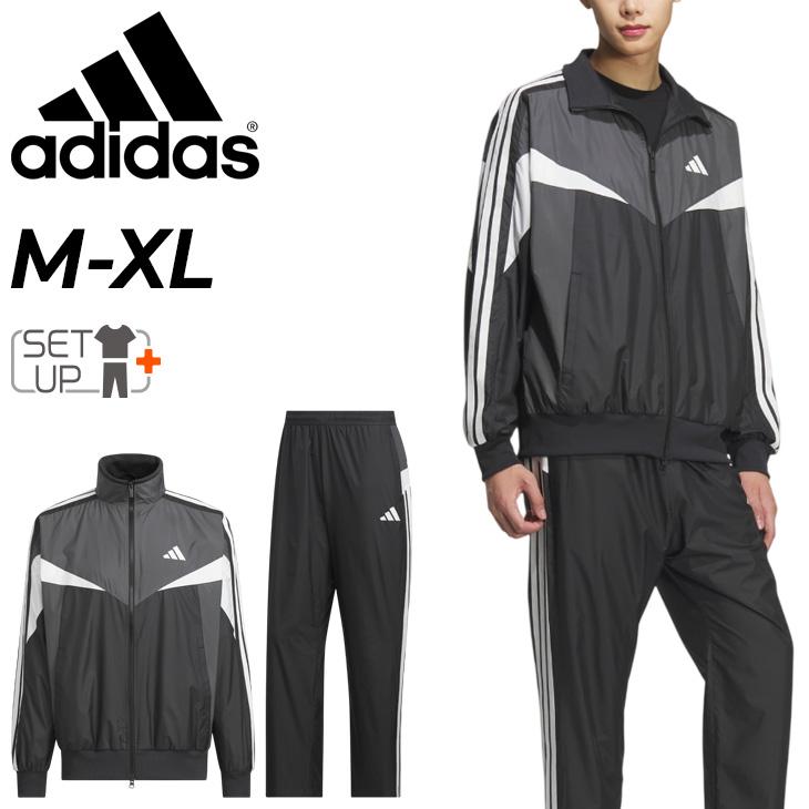 【kanaboo】アディダス adidasウィンドブレーカー 上下 adidas（アディダス） ウインドブレーカー 上下セット メンズ