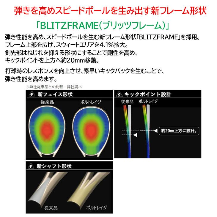 YONEX（ヨネックス） ソフトテニスラケット ボルトレイジ7Vステア 加工