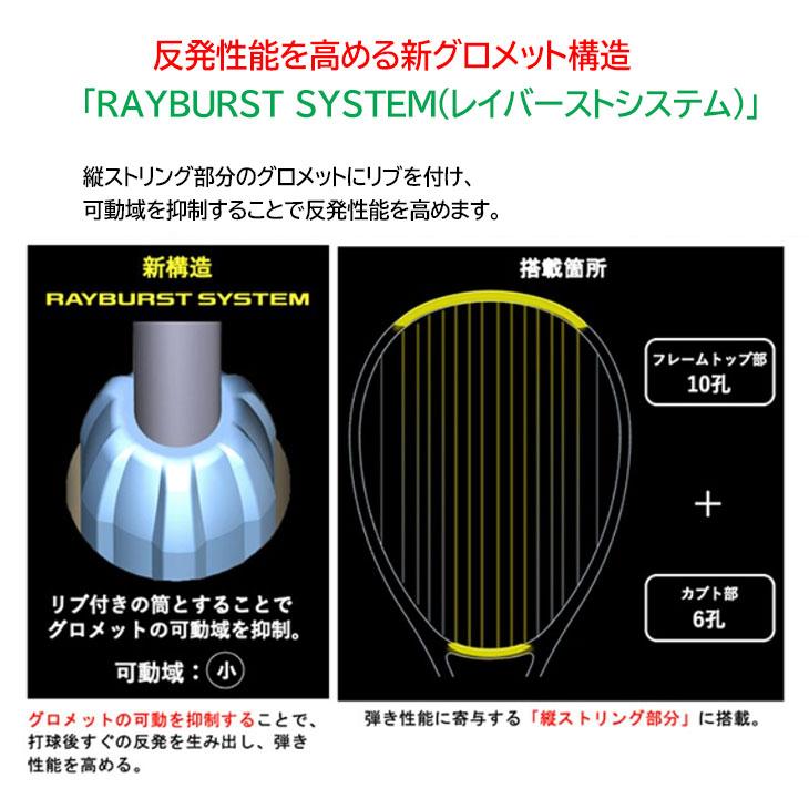 ヨネックス ソフトテニスラケット YONEX ソフトテニスラケット ボルトレイジ7V 加工費無料 前衛向け 軟式テニス 上級・中級者向け /VR7V【ギフト不可】｜apworld｜07