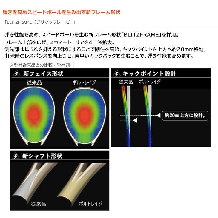 ヨネックス ソフトテニスラケット YONEX ボルトレイジ7バーサス 加工費無料 全ポジション対応モデル 軟式テニス 上級・中級者向け /VR7VS【ギフト不可｜apworld｜10