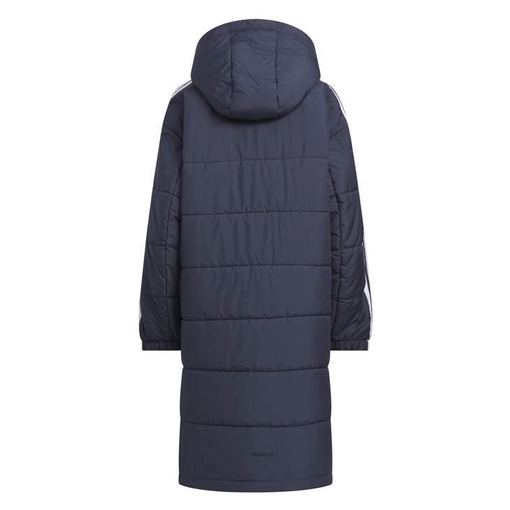 adidas フード付きベンチコート　キッズ 130サイズ キッズ 130サイズ adidas ネイビー ベンチコート フード付き - メルカリ