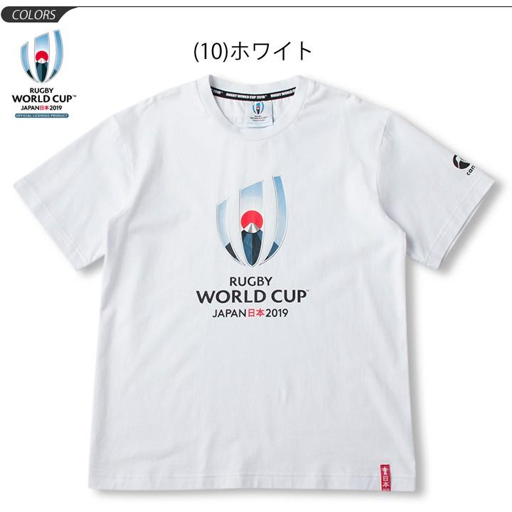 Tシャツ ラガーシャツ メンズ 半袖 ラグビーワールドカップ/カンタベリー canterbury ロゴT/スポーツウェア タウンユース  /VWD39400-10｜apworld｜02