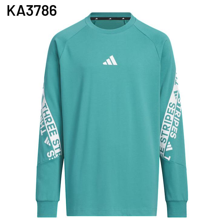 adidas（アディダス） キッズ ジュニア 長袖 Tシャツ adidas U WORD LS 