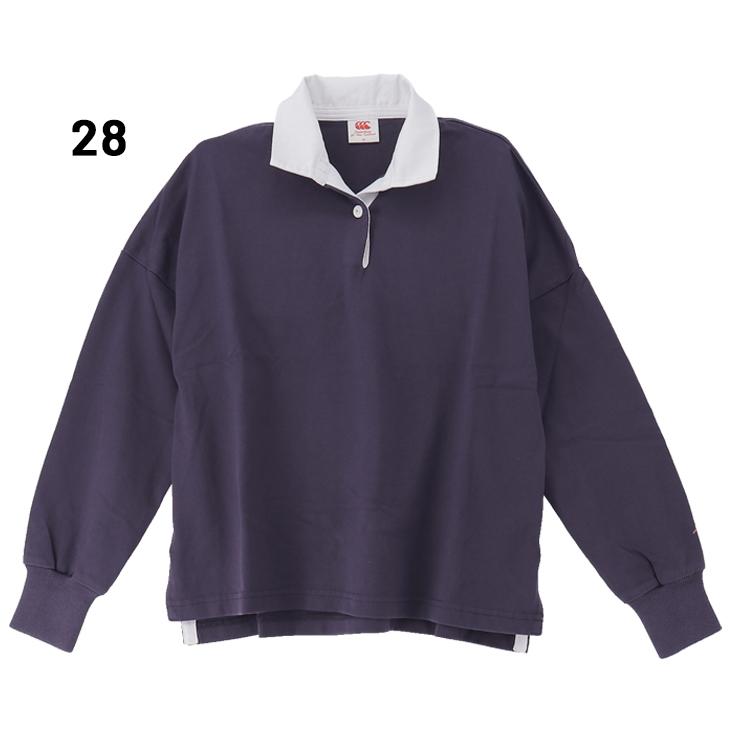 カンタベリー（Canterbury） ラガーシャツ 長袖 レディース ボックス