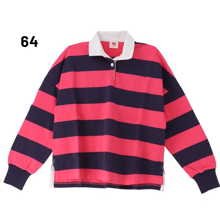 カンタベリー（Canterbury） ラガーシャツ 長袖 レディース ボックス