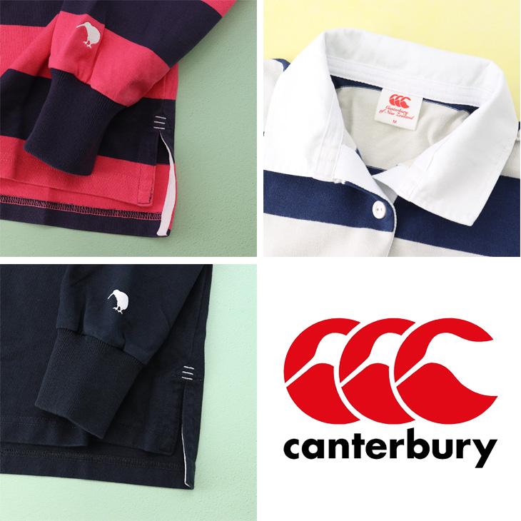 カンタベリー（Canterbury） ラガーシャツ 長袖 レディース ボックス