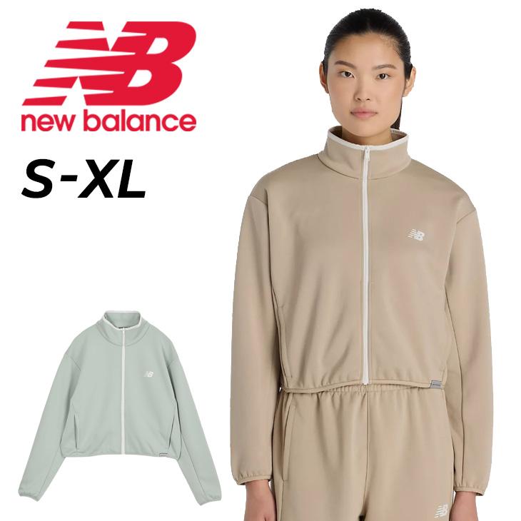 マークアンドロナ トラックジャケット レディース ジップアップ ハイネック 長袖 New Balance（ニューバランス） ジャージ レディース ニットトラック
