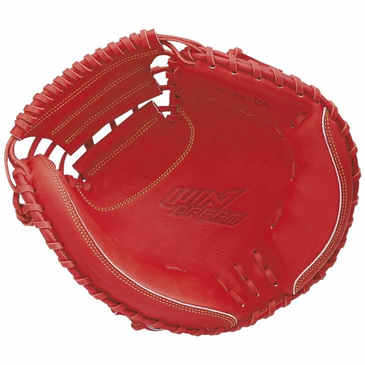 美品✨SSK キャッチャーミット 軟式 右投げ 赤 即戦力 レッド エスエスケー エスエスケイ（SSK） SSK BASEBALL 野球 少年軟式 キャッチャーミット