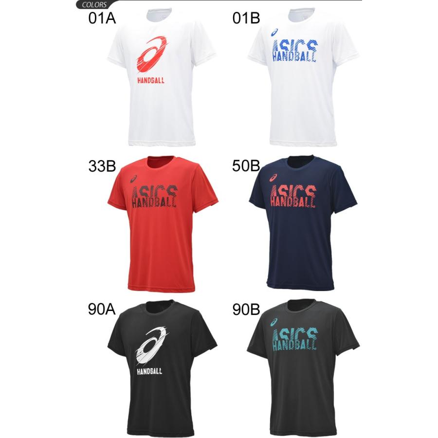 Tシャツ 半袖 メンズ アシックス Asics ハンドボール Tee プラクティスシャツ 男性 半袖シャツ ビッグロゴ 練習着 部活 クラブ トレーニング プラシャツ Xh9002 Apworld 通販 Paypayモール