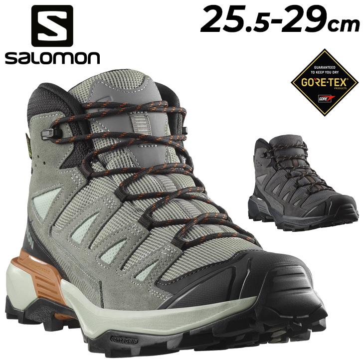 SALOMON（サロモン） アウトドアシューズ メンズ レザー ハイキング