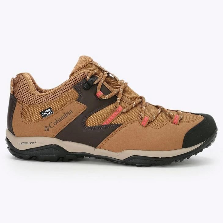 Columbiaコロンビア　レディース登山靴　トレッキングシューズ Columbia（コロンビア） セイバー オムニテック ロー ワイド YK5694