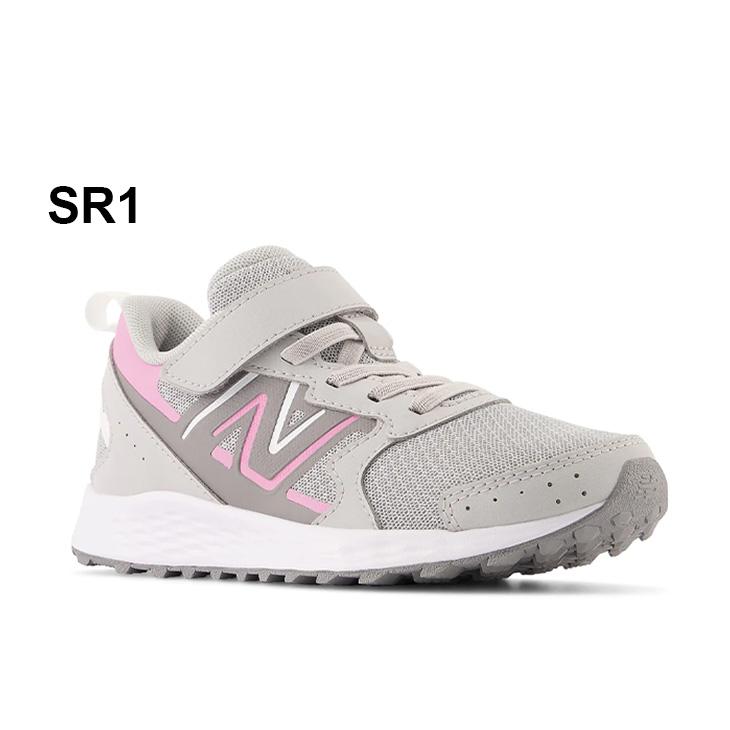 ニューバランス スニーカー キッズ 17-25cm 子供靴/NewBalance ジュニア ランニングシューズ 子ども 男の子 女の子 体育 運動会 学校 通学 ベルクロ /YU650｜apworld｜05