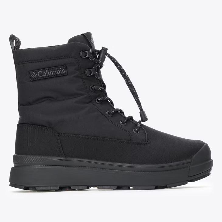 Columbia 防水ウィンターブーツ 黒25.0㎝ Columbia（コロンビア） 防水 レースアップブーツ メンズ レディース