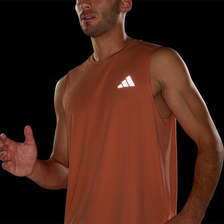adidas（アディダス） ノースリーブシャツ メンズ adidas Run Ess Tank